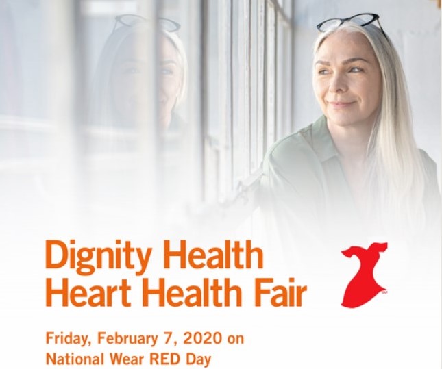 Dignity Health Heart Health Fair el 7 de febrero de 2020 en Gilbert, AZ 