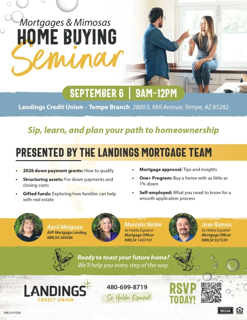 Mortgages & Mimosas: Home Buying Seminar